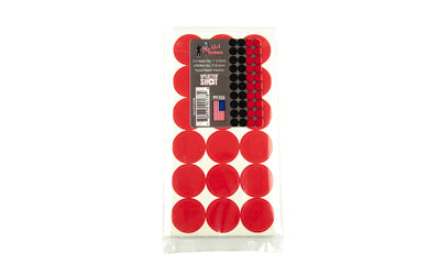 Pro-Shot Products, Splatter Shot, 1" Repair Pasters, Adhesive Target,, 216 Roll, Black/Red