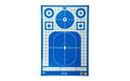 Pro-Shot Products, Splatter Shot, 12"x18" Blue Tactical Precision Target, Adhesive Target, 8 Pack, Blue/White