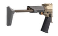 Q, Honey Badger Stock Assembly, Fits Honey Badger Receiver, Gray