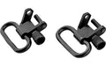 Quake, Claw QD Standard Swivel, 2 Pack, Steel Construction, Black