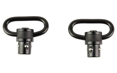 Quake, Claw QD Flush Cup Swivel, 2 Pack, Steel Construction, Black