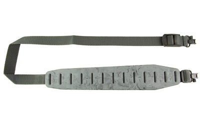 Quake, Claw Standard 2.0, 2 Point Rifle Sling, Stone Camo, Includes Hush Stalker II QD Metal Sling Swivels