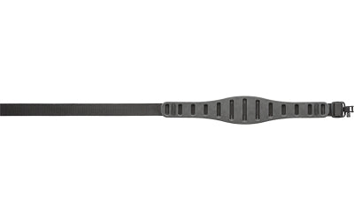 Quake, Claw Contour, 2 Point Rifle Sling, Black, Includes Hush Stalker II QD Metal Sling Swivels