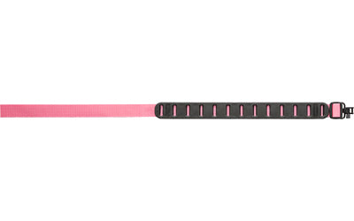 Quake, Claw Slimline, 2 Point Rifle Sling, Pink, Includes Hush Stalker II QD Metal Sling Swivels