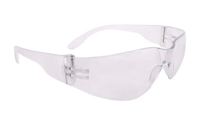 Radians, Explorer Safety Glasses, Clear Lens and Frame, Lightweight Design