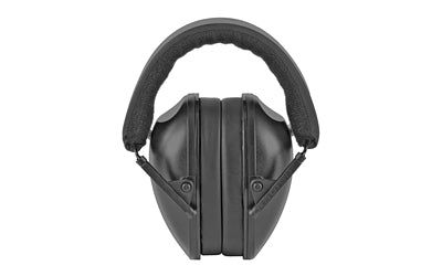 Radians, Lowset Compact Earmuff, Black, NRR 21, Will Not Fit Adults - Ideal For Smaller Heads