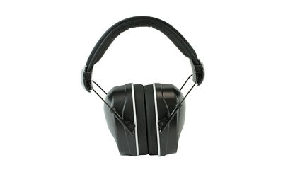 Radians, R2500, Earmuff, Black, NRR 34db When Dual Protection is Used , Includes Set of Foam Ear Plugs