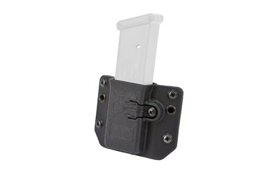 Raven Concealment Systems, Copia, Double Magazine Pouch, Ambidextrous, Fits Most Double Stack Magazines Chambered in 9/40/357Sig, Standard Height Body Shield, Matte Finish, Black