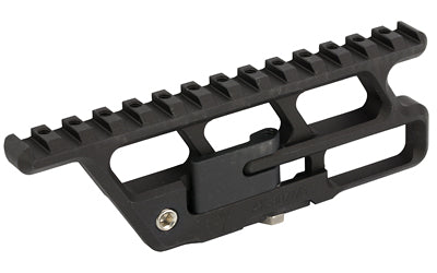 RS Regulate, Yugo Full Length Lower, Modular Side Mount, Fits Yugo/Serbian Type Rifles, Matte Finish, Black, Not Compatible with Folding Stocks