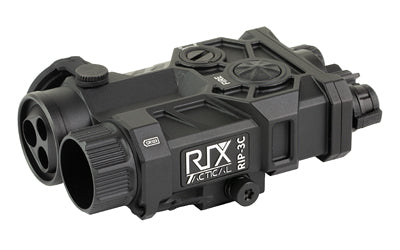 RIX Tactical, RIP-3C, Infrared Laser/Illuminator, Green Class 3a Visible Laser, 0.25 Mil Click Adjustment, Black