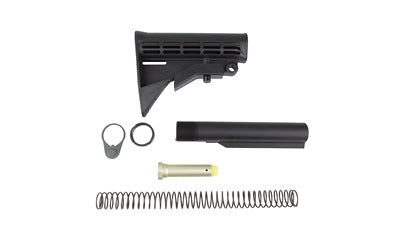 Ruger, Buffer Tube Kit, Fits AR-15, Black, Includes M4 Stock