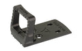 Radian Weapons, Guardian, Holosun EPS Optic Guard Mount, Fits MOS Glock, Anodized Finish, Black, Includes Stealth Back Up Iron Sights