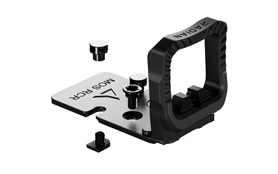 Radian Weapons, Guardian, Trijicon RCR Optic Guard Mount, For MOS Glock, Anodized Finish, Black, Includes SIX Back-Up Iron Sights