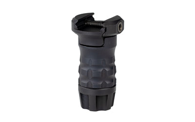 Samson Manufacturing Corp., Vertical Forend Grip, Fits Picatinny Rail, Matte Finish, Black, 2.125" Long, Grenade Texture