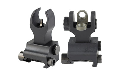 Samson Manufacturing Corp., Manual Flip Sights, Front HK Style with Rear A2, Black