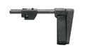 SB Tactical, MPX, Pistol Stabilizing Brace, Fits Sig MCX and MPX, Black, 3 Position Adjustable, Includes Adjustable Nylon Strap