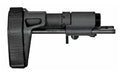 SB Tactical, PDW, Pistol Stabilizing Brace, Fits AR15, Compatible with Standard BCG and Carbine Buffers, Black, 3 Position Adjustable, Includes Adjustable Nylon Strap