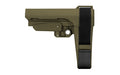SB Tactical, SBA3, Pistol Stabilizing Brace, Fits AR Carbine Extension, Olive Drab Green, 5 Position Adjustable, Includes Adjustable Nylon Strap