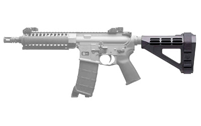 SB Tactical, SBM4, Pistol Stabilizing Brace, Fits AR Pistol Buffer Tube, Black, Includes Adjustable Nylon Strap
