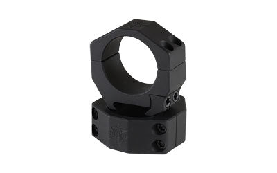 Seekins Precision, Scope Ring, .92" Low, 34mm, 4 Cap Screw, Black Finish