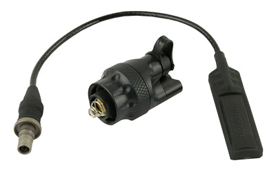 Surefire, Part, Scoutlight, Includes A Click On/Off Pushbutton Switch And ST07 Switch Assembly With 7" Plug-In Momentary-On Remote Tape Switch, Black