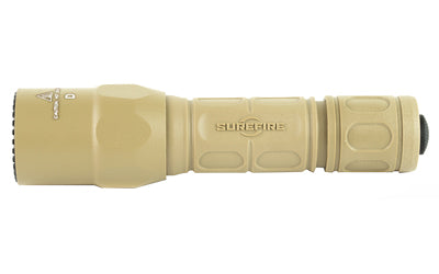 Surefire, G2X Pro Flashlight, Dual-Output LED, 15/600 Lumens, Constant-On Click-Type Tailcap Switch, Tan