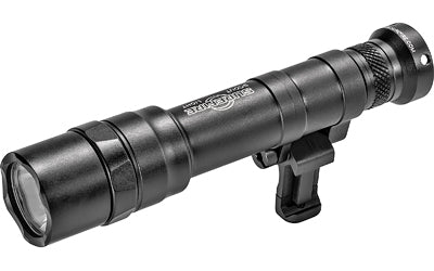 Surefire, 640DF Scout Pro Flashlight, LED, 1500 Lumens, Black, 1913 Picatinny Mount installed, MLOK Mount included, Z68 On/Off Tailcap, SF18650B Micro-USB Rechargeable Battery Included