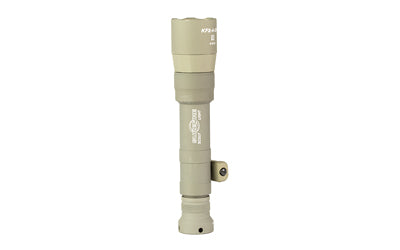 Surefire, M640DFT Scout Light, Flashlight, 1000 Lumens, Z68 On/Off Tailcap, Anodized Finish, Tan, Includes MLOK Adapter and 18650 Rechargeable Battery
