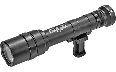 Surefire, M640U Scout Pro Flashlight, LED, 1000 Lumens, Black, 1913 Picatinny Mount Installed, MLOK Mount Included, Z68 On/Off Tailcap