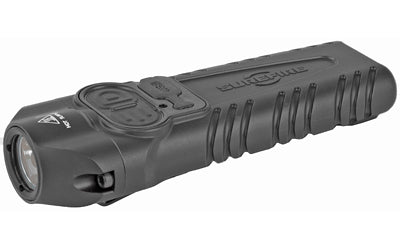 Surefire, STILETTO, Flashlight, High 1,000 Lumens, Medium 300 Lumens, Low 25 Lumens, Tactical Switch with Optional Strobe, Programmable, Black Mil-Spec Hard Anodized Aluminum Body, Black Melonite Coated Pocket Clip
