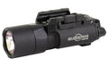 Surefire, X300 Turbo, Weapon Light, White LED, 650 Lumens, Fits Picatinny and Universal, 66,000 Candela, Lever Latch Attachment, For Pistols, Matte Finish, Black, 2x CR123 Batteries Included