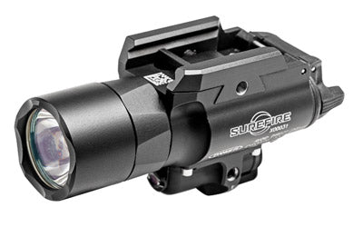 Surefire, X400 Ultra Weapon Light and Laser, Fits Picatinny, Black, LED 1000 Lumens, Green Laser