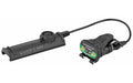 Surefire, Remote Dual Switch for Weaponlights, 7" Cable, Fits X-Series, Momentary-On Pressure Pad and Constant-On Press Switch, Black