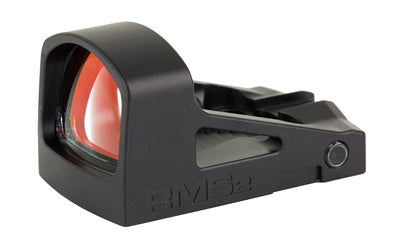Shield Sights, Reflex Mini Sight 2.0, Glass Edition, Red Dot Sight, Non Magnified, Fits RMS Footprint, 4 MOA Dot, Black