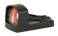 Shield Sights, Reflex Mini Sight, Compact, Glass Edition, Red Dot Sight, Non Magnified, Fits RMSc Footprint, 4 MOA Dot, Black