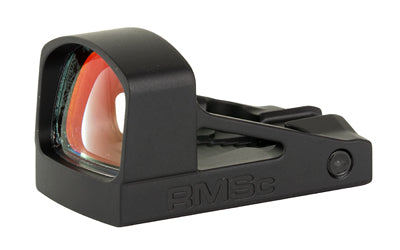Shield Sights, Reflex Mini Sight, Compact, Glass Edition, Red Dot Sight, Non Magnified, Fits RMSc Footprint, 4 MOA Dot, Black