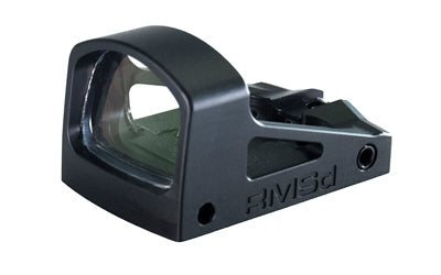 Shield Sights, RMSd, Glass Edition, Mini Red Dot Sight, Non Magnified, Fits Shield RMSc Footprint, 8 MOA, Black