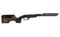 Sharps Bros., Heatseeker Select Chassis, Cerakote Finish, Black, Fits Ruger American Short Action, Walnut Buttstock