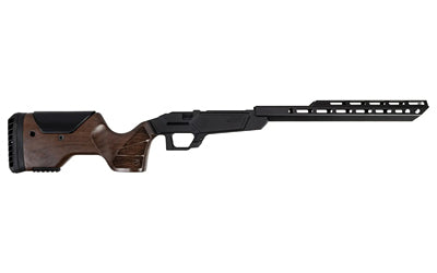 Sharps Bros., Heatseeker Select Chassis, Cerakote Finish, Black, Fits Remington 700 Short Action, Walnut Buttstock