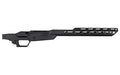Sharps Bros., Heatseeker Chassis, Fits Ruger American Ranch (AR Magazine Fed), Cerakote Finish, Black, 1913 Rail Interface