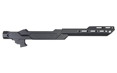 Sharps Bros., Heatseeker Chassis, Fits Ruger 10/22, Cerakote Finish, Black, Aluminum Construction, M-LOK Compatible Forend