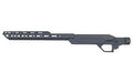 Sharps Bros., Heatseeker Chassis, Fits Ruger Precision Rimfire, Cerakote Finish, Black, Aluminum Construction, M-LOK Compatible Forend