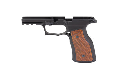 Sharps Bros., Gen 3 Grip Module, Fits Sig P365 X-Macro, Anodized Finish, Black, Cherry Grip Panels