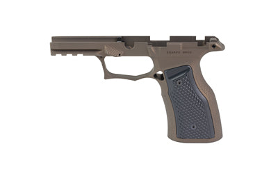 Sharps Bros., Gen 3 Grip Module, Fits Sig P365 X-Macro with Manual Safety, Anodized Finish, Bronze, Black Grips