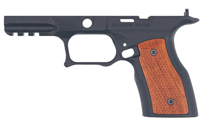 Sharps Bros., Grip Module, Fits Springfield Armory Echelon, Anodized Finish, Black, Includes Brazilian Cherry Grip Panels