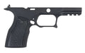Sharps Bros., Grip Module, Fits Springfield Echelon Compact, 7075 Aluminum Construction, Anodized Finish, Black, Black Grip Panels