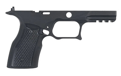 Sharps Bros., Grip Module, Fits Springfield Echelon Compact, 7075 Aluminum Construction, Anodized Finish, Black, Black Grip Panels