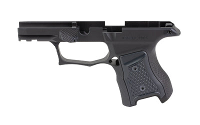 Sharps Bros., Gen 3 Grip Module, Fits Sig P365, Anodized Finish, Black, Black Grips