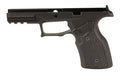 Sharps Bros., Grip Module, Fits Taurus GX4 Carry, 7075 Aluminum Construction, Anodized Finish, Black, Wenge Wood Grip Panels