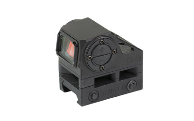 Shield Sights, SIS2, Switchable Interface Sight, Non Magnified, Mounts to Picatinny, 8 MOA Dot/8 MOA Dot and 65 MOA Ring/2 MOA Dot/2 MOA Dot and 65 MOA Ring Reticles, Black